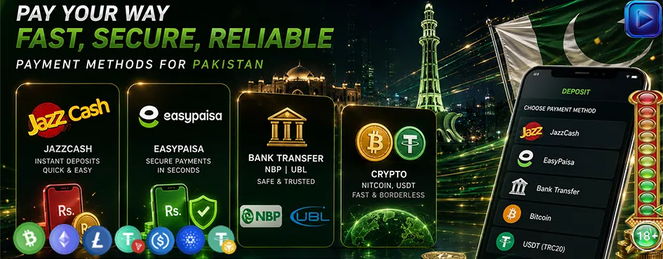 EasyPaisa & JazzCash deposits always ready.